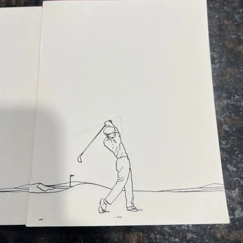 Vintage︱Golf Note Pad︱4 x 5.5